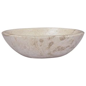 vidaXL Pesuallas kerma 53x40x15 cm marmori