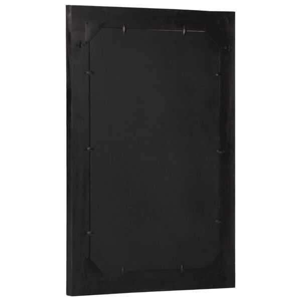 vidaXL Kylpyhuoneen peili 50x70x2,5 cm täysi mangopuu ja lasi