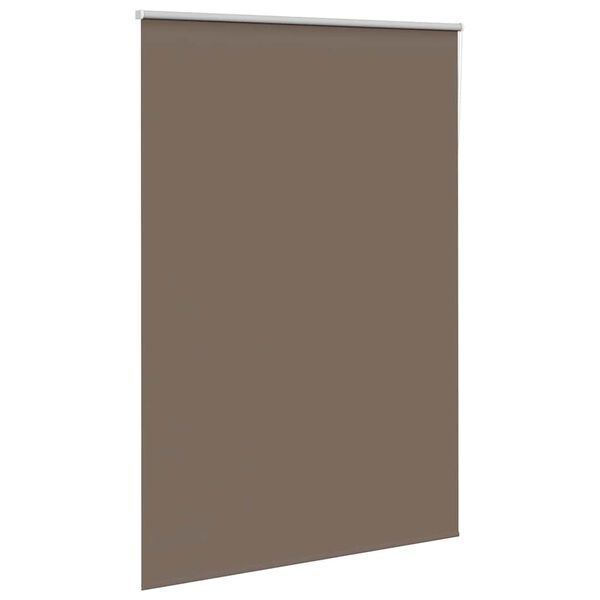 vidaXL Rullaverho Blackout kahvi 165x210 cm Kankaan leveys 161,6 cm