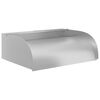 vidaXL Vesiputous LED-valoilla 304 ruostumaton ter&auml;s 45x34x14 cm