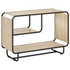 vidaXL Senkki Sonoma-tammi 93.5 x 37.5 x 64.5 cm Tekninen puu