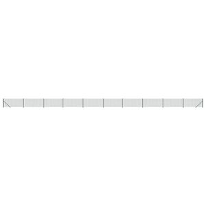 vidaXL Verkkoaita laipalla vihre&auml; 0,8x25 m