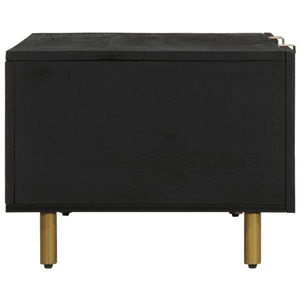 vidaXL Sohvap&ouml;yt&auml; Musta 100x54x40 cm suunniteltu puu