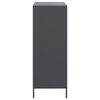 vidaXL Highboard Antrasiitti 68x39x103,5 cm Teräs
