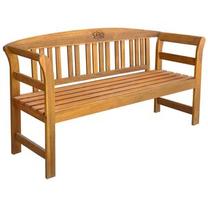 vidaXL Puutarhapenkki 157 cm akaasiapuu