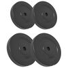 vidaXL Levypainot 4 kpl 30 kg sementti