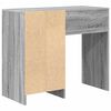 vidaXL Pöytä Harmaa Sonoma 90 x 37.5 x 75 cm Tekninen puu
