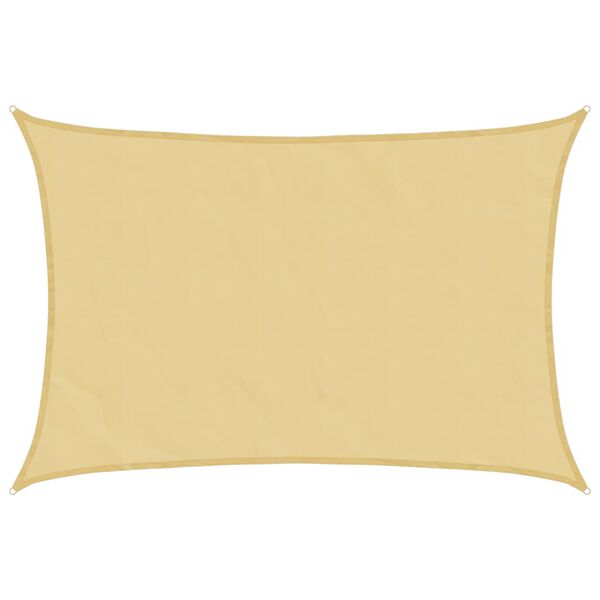 vidaXL Aurinkopurje hiekka 5x4 m 100% Oxford polyesteri