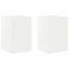 vidaXL Kasviteline 2 pcs valkoinen 40 x 40 x 60 cm Ter&auml;s