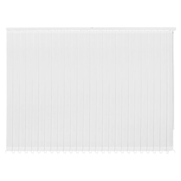 vidaXL Pystykaihtimet Valkoinen Kangas 120x180 cm