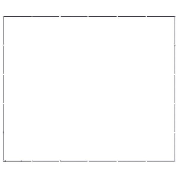 vidaXL Koiran ulkoh&auml;kki ter&auml;s 27,65 m&sup2;