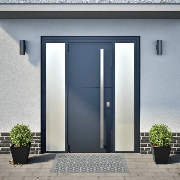 vidaXL Puutarhakukkalaatikot 2 kpl musta 30x30x30 cm ter&auml;s