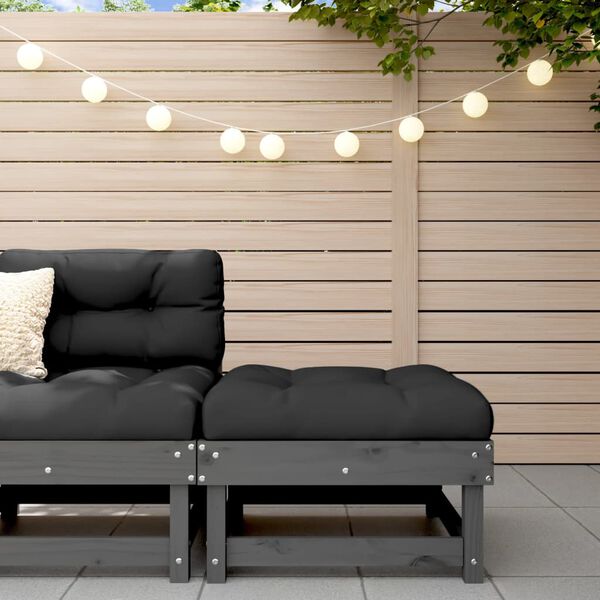 vidaXL Ulkorahi harmaa t&auml;ysi m&auml;nty