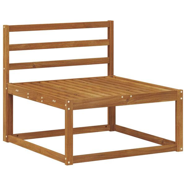 vidaXL Ulkosohvakokoelma 6 pcs Luonnollinen Tihe&auml; akasiapuu