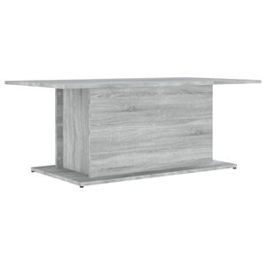 vidaXL Sohvap&ouml;yt&auml; harmaa Sonoma 102x55,5x40 cm tekninen puu