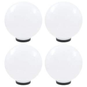 vidaXL LED-pallovalaisimet 4 kpl 30 cm akryyli