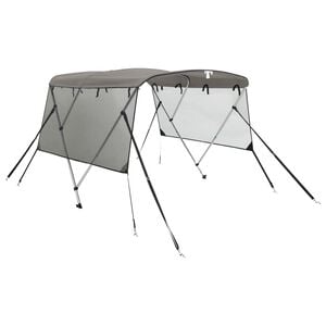 vidaXL 3-kaarinen Bimini-kate verkkosivuseinill&auml; 183x(137-152)x137 cm