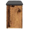 vidaXL Kenkien säilytyspenkki vanhaa puuta 82x32x45,5 cm lastulevy
