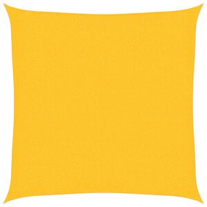 vidaXL Aurinkopurje 160 g/m&sup2; keltainen 2x2 m HDPE