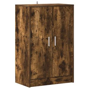 vidaXL Kenk&auml;teline savutammi 60x35x92 cm tekninen puu
