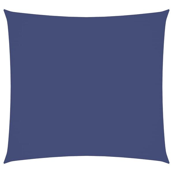 vidaXL Aurinkopurje Oxford-kangas neliö 5x5 m sininen