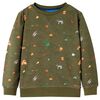 Lasten collegepaita khaki 140