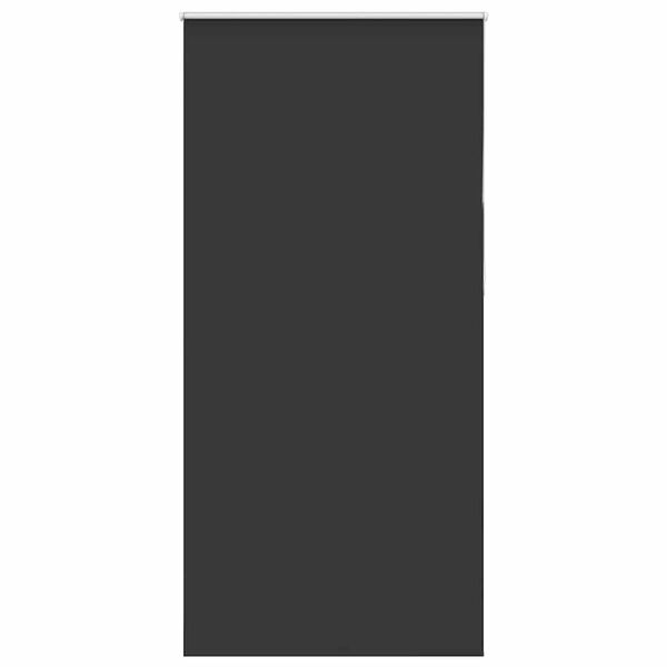 vidaXL Rullaverho Blackout Musta 100x230 cm Kankaan leveys 95,7 cm