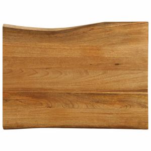 vidaXL P&ouml;yt&auml;levy 90x60x2,5 cm el&auml;v&auml; reuna t&auml;ysi mangopuu