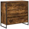vidaXL Sivup&ouml;yt&auml; Savutammi 79 x 36 x 75.5 cm Tekninen puu