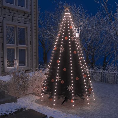 vidaXL Joulukuusen valoverkko 300 LEDiä 300 cm