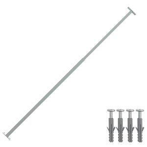 vidaXL S&auml;&auml;dett&auml;v&auml; ikkunan turvapalkki 710-1200 mm