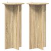 vidaXL Kasviteline 2 pcs Sonoma-tammi 40 x 40 x 80 cm Tekninen puu