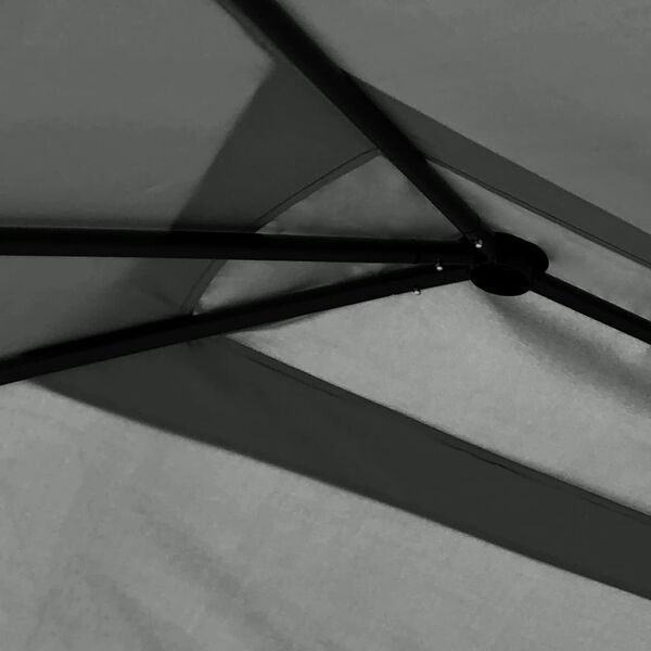 vidaXL Huvimaja 2,98x5,3x2,59 m antrasiitti 160 g/m²