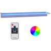 vidaXL Vesiputous RGB LED-valoilla ruostumaton ter&auml;s 90 cm