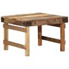 vidaXL Sohvap&ouml;yt&auml; Ruskea 60 x 55 x 40 cm Kierr&auml;tetty massiivinen puu