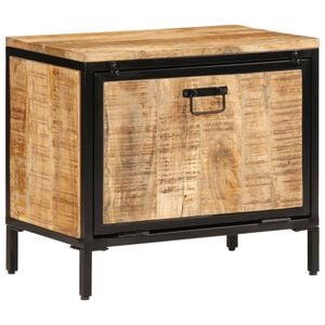 vidaXL Kenk&auml;kaappi 60x35x53 cm t&auml;ysi karkea mangopuu