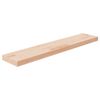 vidaXL Hyllylevy 100x20x4 cm k&auml;sittelem&auml;t&ouml;n t&auml;ysi tammi