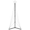 vidaXL LED joulukuusi 363 kylm&auml;n valkoista LED-valoa 182 cm