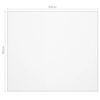 vidaXL P&ouml;yt&auml;suoja matta 80x80 cm 1,6 mm PVC