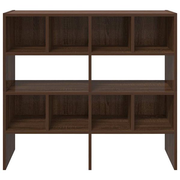 vidaXL kenk&auml;telineet 2 kpl Pinottava ruskea tammi 89,5x30x40 cm