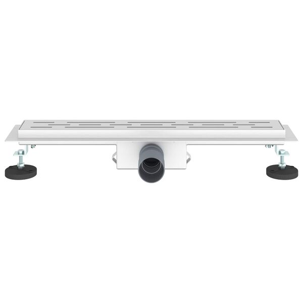 vidaXL Suihkuviem&auml;ri rivisuunnittelulla Hopea 60 cm