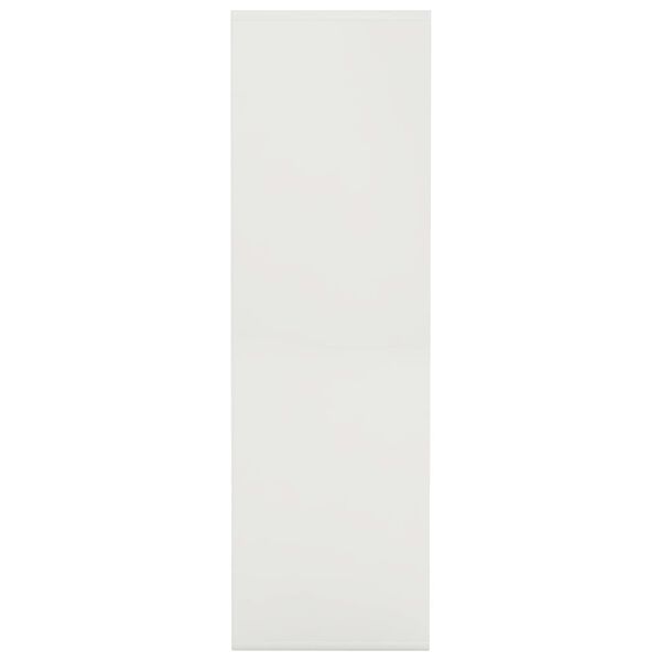 vidaXL Kirjahylly valkoinen 98x29x97,5 cm tekninen puu