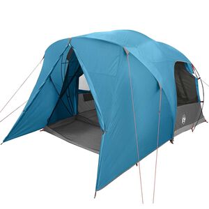 vidaXL Dome-teltta 6-henkiselle katolla Sininen 500 x 314 x 206 cm