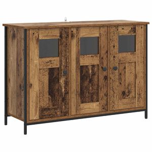 vidaXL Sivup&ouml;yt&auml; Vanha puu 100 x 35 x 70 cm Tekninen puu