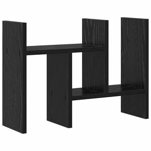 vidaXL Ty&ouml;p&ouml;yd&auml;n j&auml;rjest&auml;j&auml; Musta tammi 50 x 15,5 x 35,5 cm