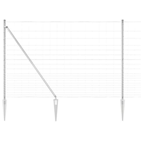 vidaXL Aitalatu Galvanoitu 25 x 1,6 m Ter&auml;s