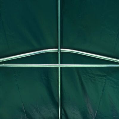 vidaXL Autotalliteltta PVC 1,6x2,4 m vihreä