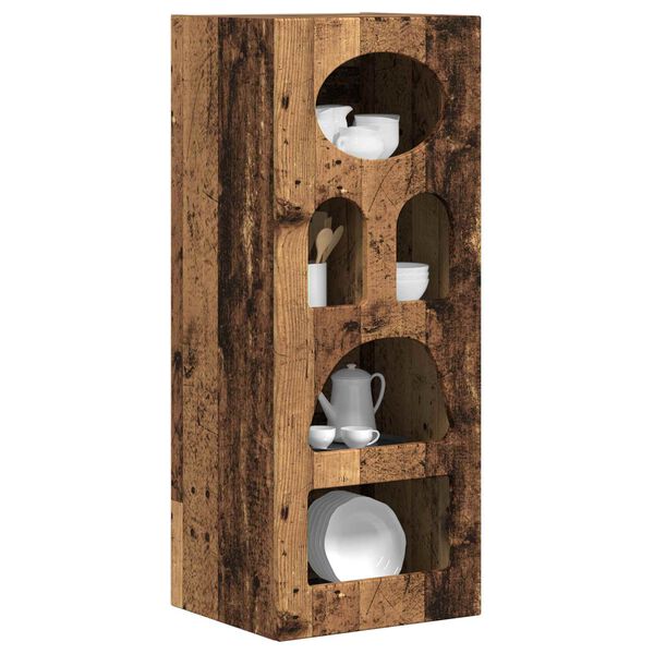 vidaXL Sivup&ouml;yt&auml; Vanha puu 40 x 35 x 100,5 cm Tekninen puu