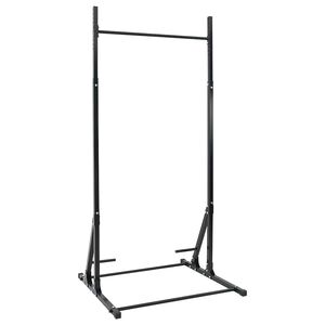 vidaXL Leuanvetotukiasema Musta 100,5 x 102 x 234,5 cm