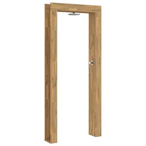 vidaXL Ulko-suihku 226 cm Kiinte&auml; akasiapuu ja ruostumaton ter&auml;s